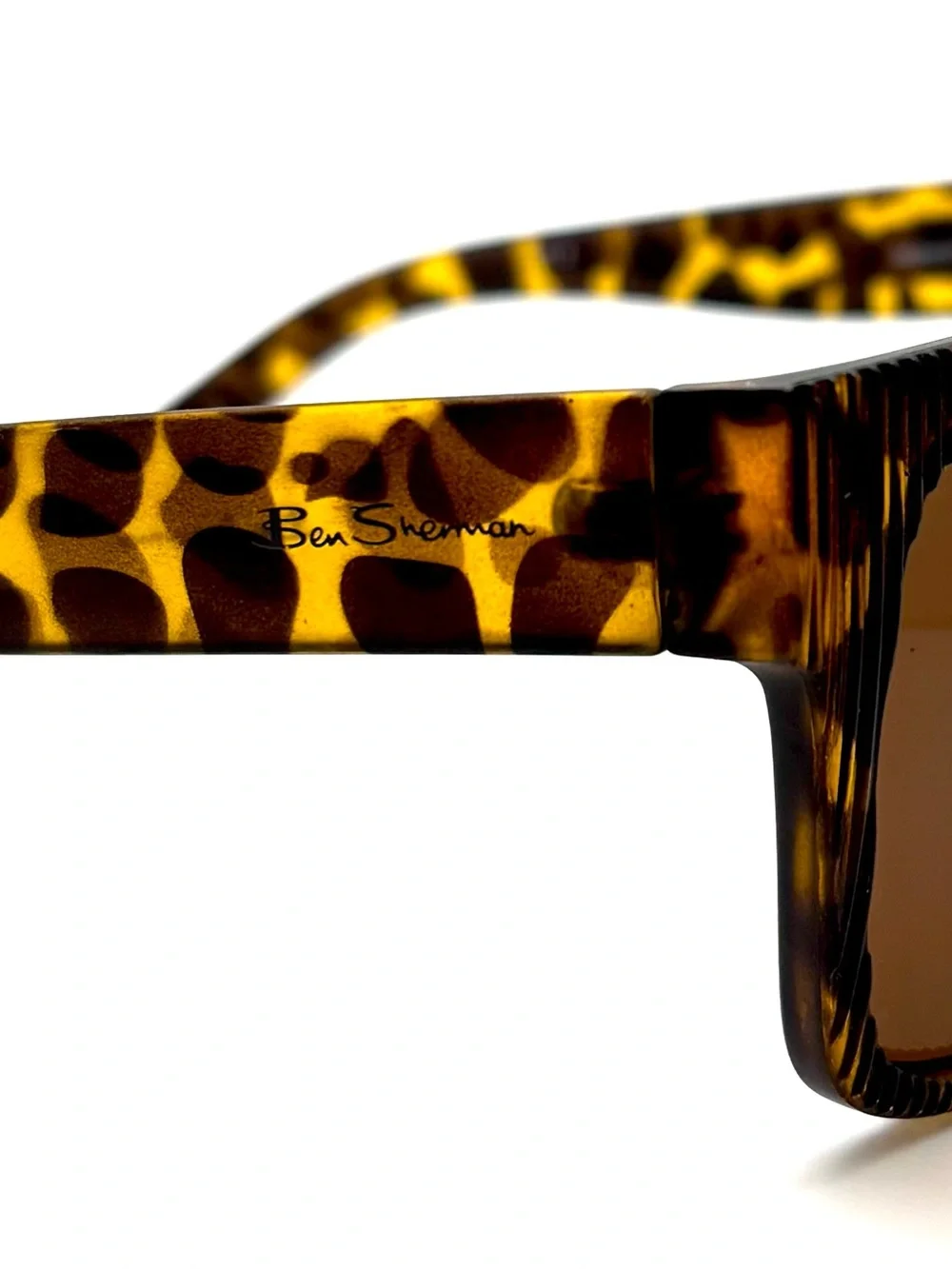 Ben Sherman Polarized Sunglasses Plastic Tortoise Style: Sebastian 55-15-142